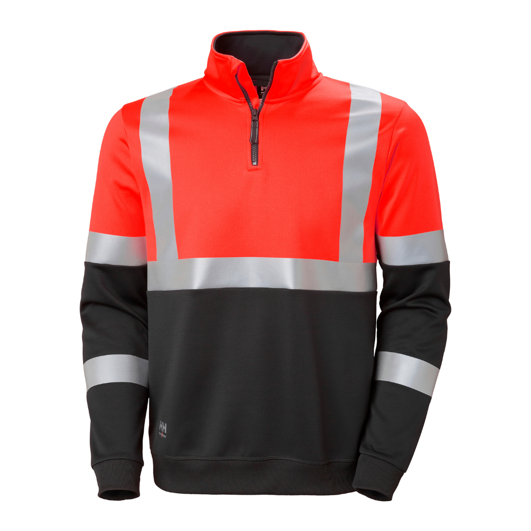 79257 ADDVIS HALF ZIP SWEATSH. CL 1