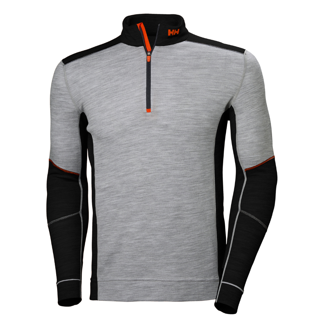 75107 HH LIFA MERINO HALF ZIP
