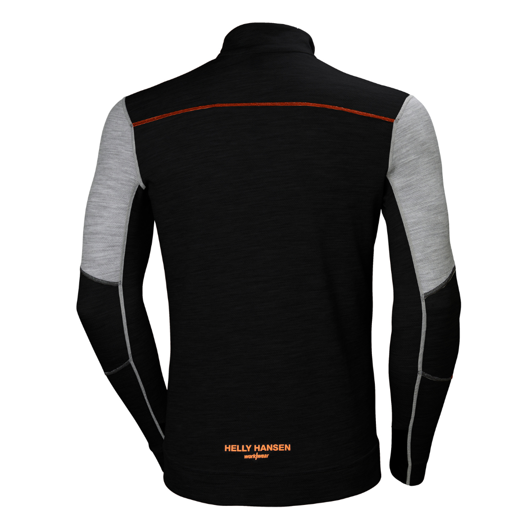 75107 HH LIFA MERINO HALF ZIP