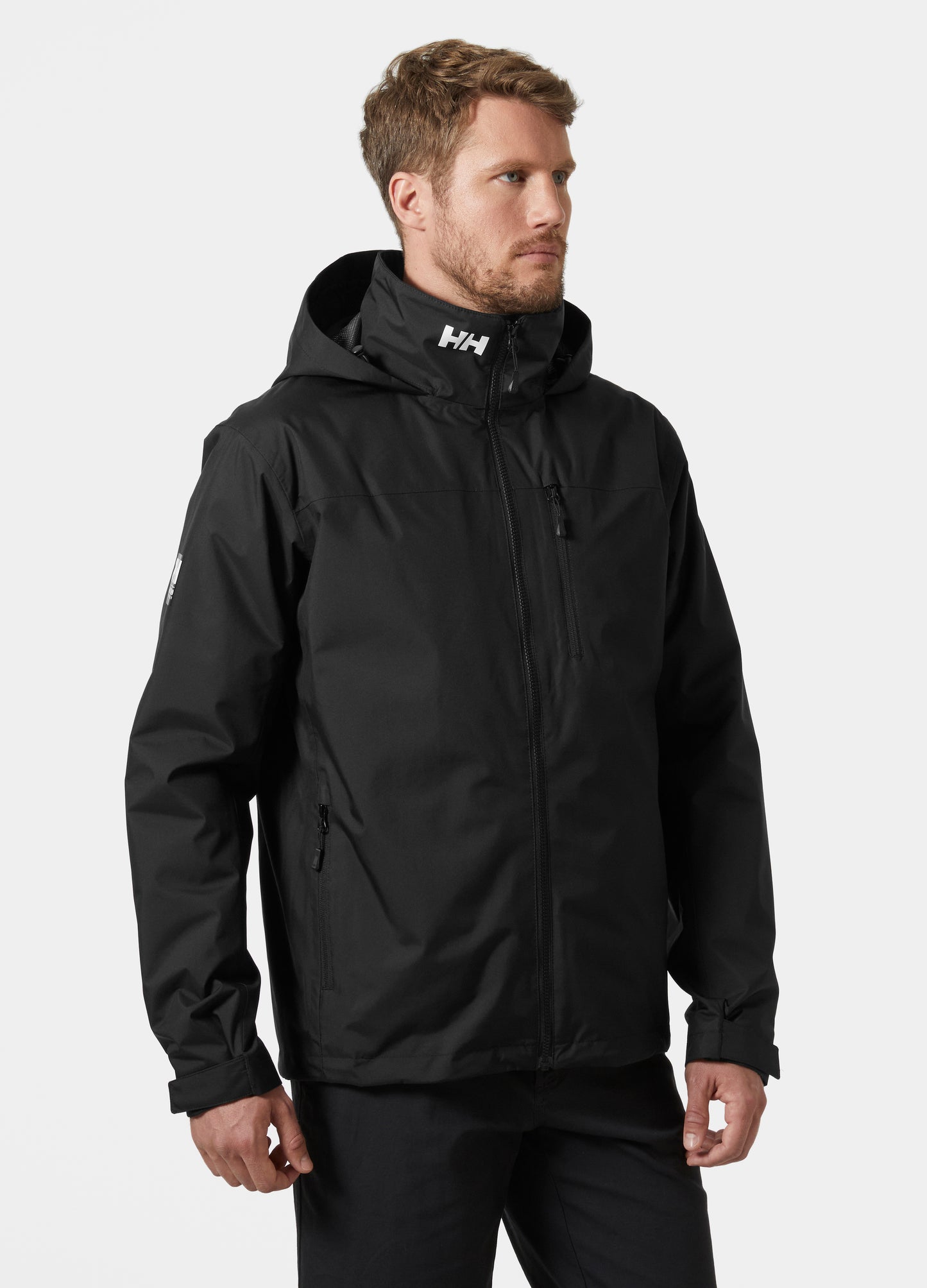 34442 CREW HOODED MIDLAYER SAILING JACKET 2