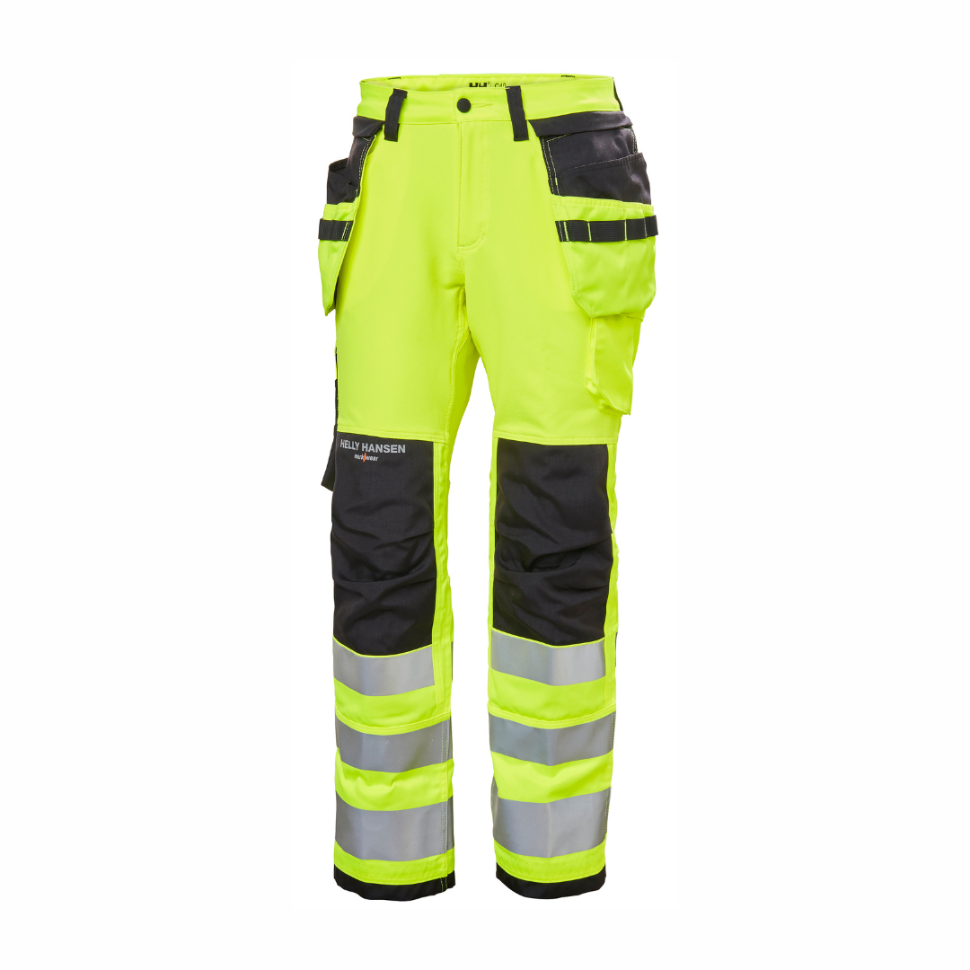 77498 WOMENS LUNA HI VIS CONSTRUCTION TROUSERS CLASS 2