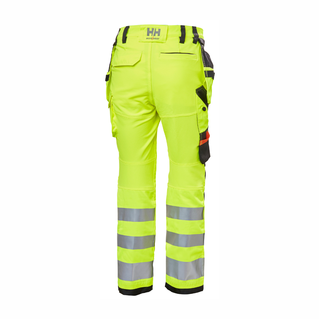 77498 WOMENS LUNA HI VIS CONSTRUCTION TROUSERS CLASS 2