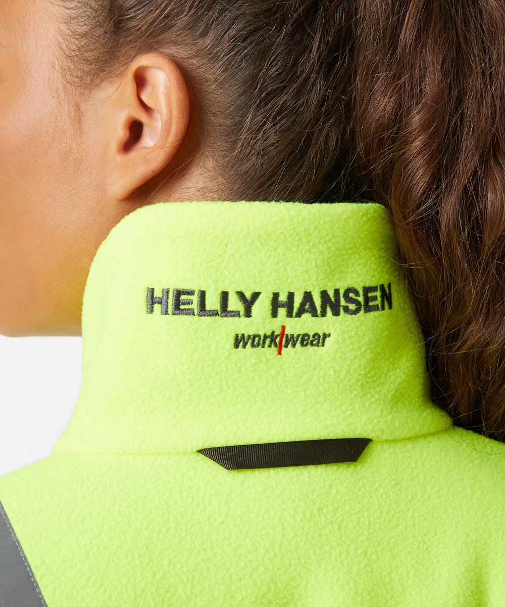 Helly Hansen 72174 W Luna Hi Vis Fleece Jacket Active Workwear