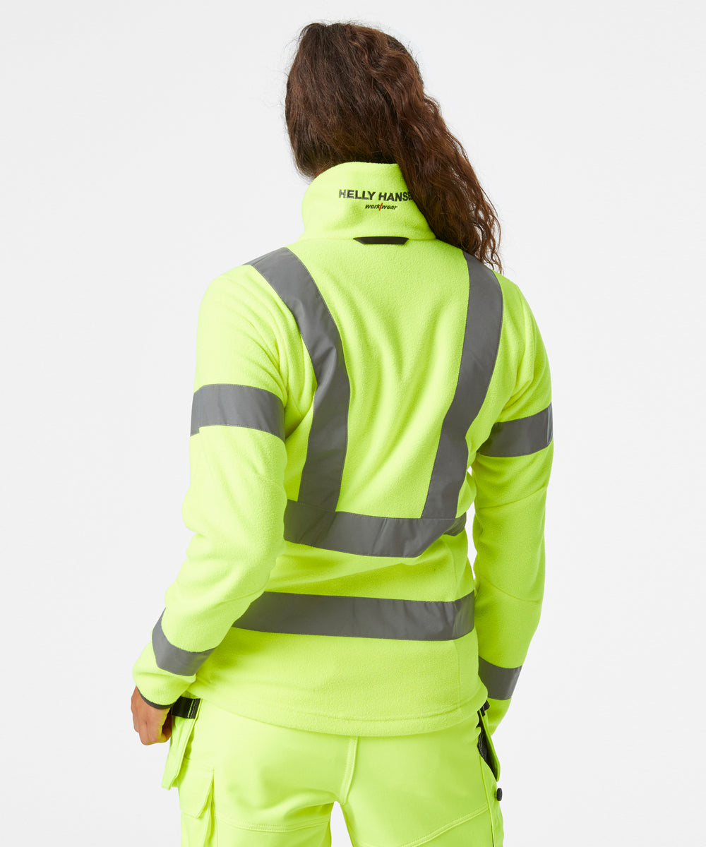 Helly Hansen 72174 W Luna Hi Vis Fleece Jacket Active Workwear