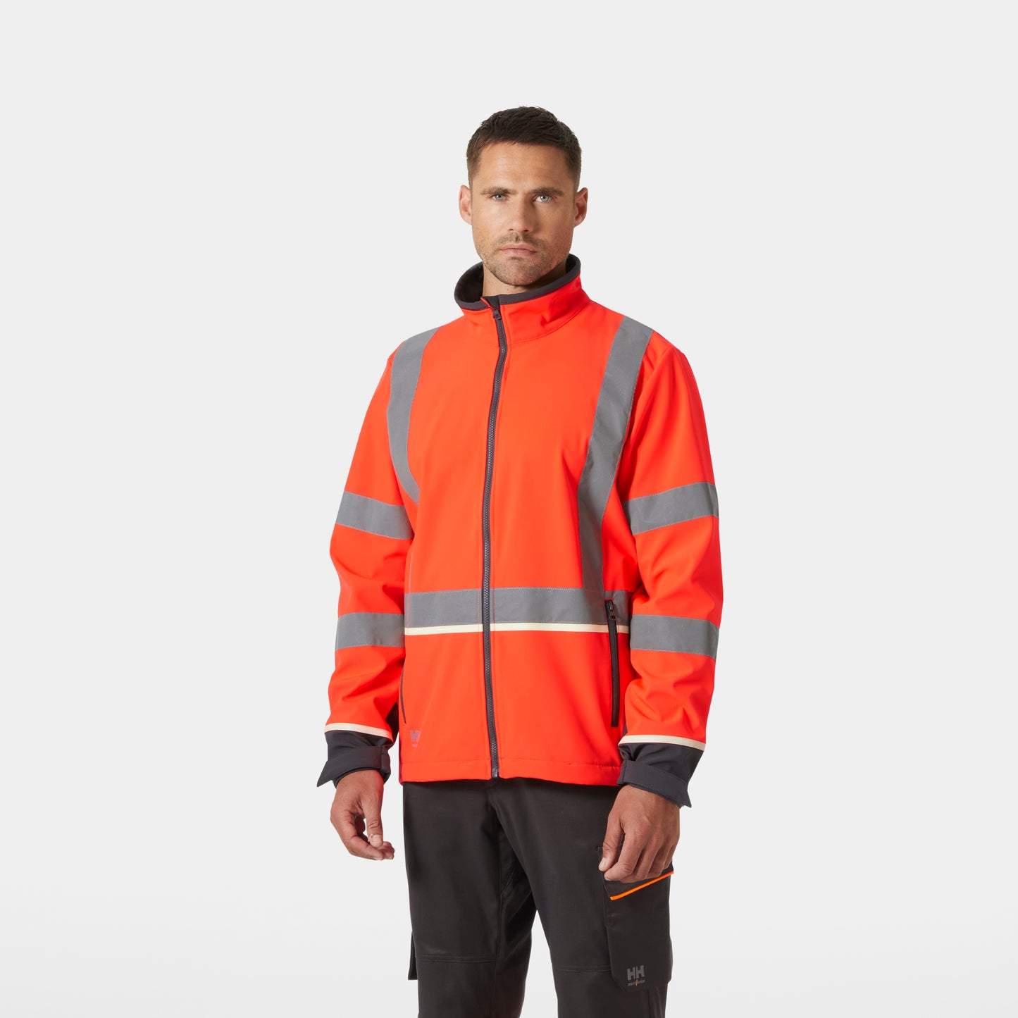 74055 UC-ME HI VIS SOFTSHELL JACKET