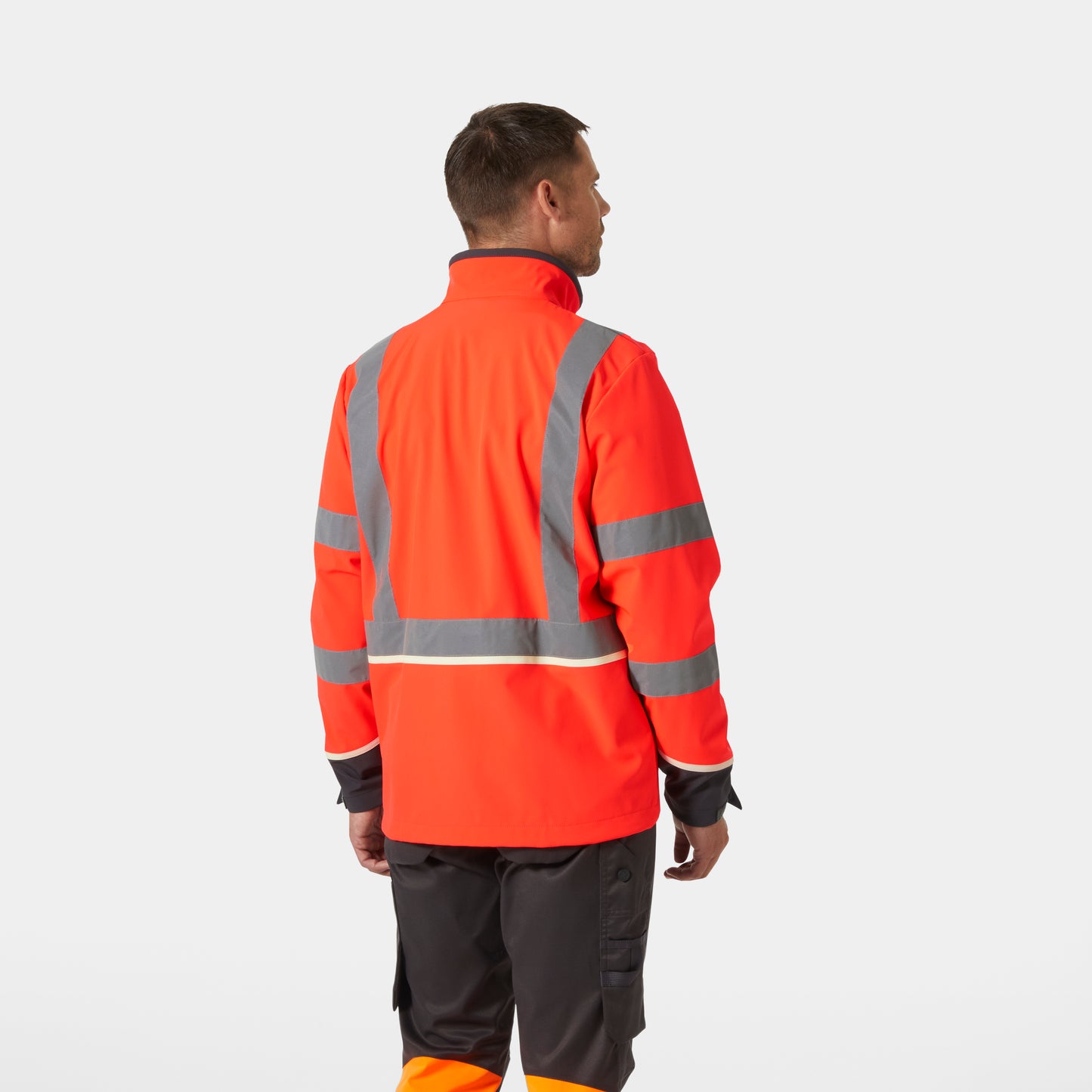 74055 UC-ME HI VIS SOFTSHELL JACKET