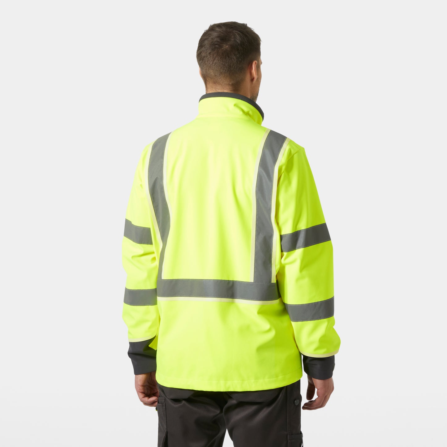 74055 UC-ME HI VIS SOFTSHELL JACKET