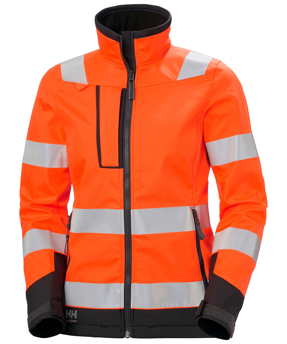 Helly Hansen 74098 W Luna Hi Vis Softs Jacket Active Workwear