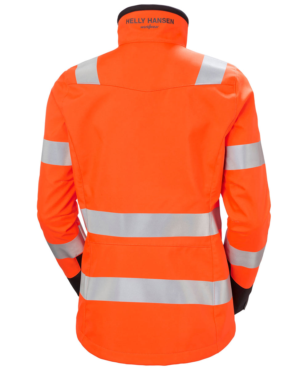 Helly Hansen 74098 W Luna Hi Vis Softs Jacket Active Workwear