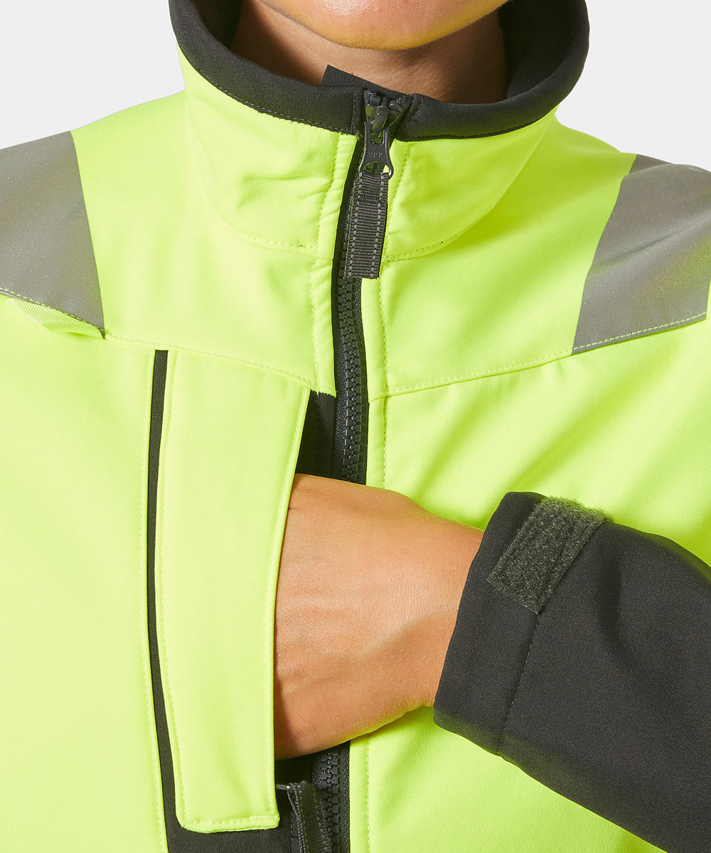 Helly Hansen 74098 W Luna Hi Vis Softs Jacket Active Workwear