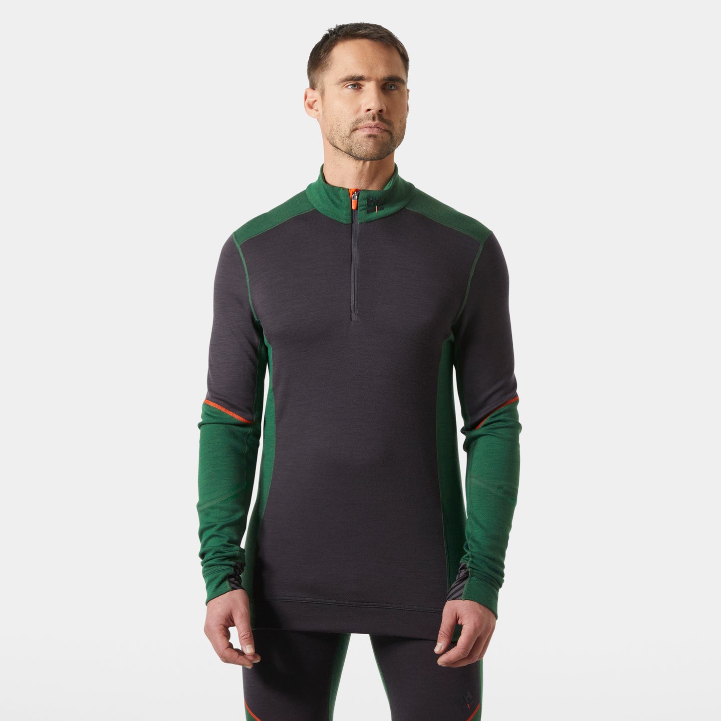 75107 HH LIFA MERINO HALF ZIP
