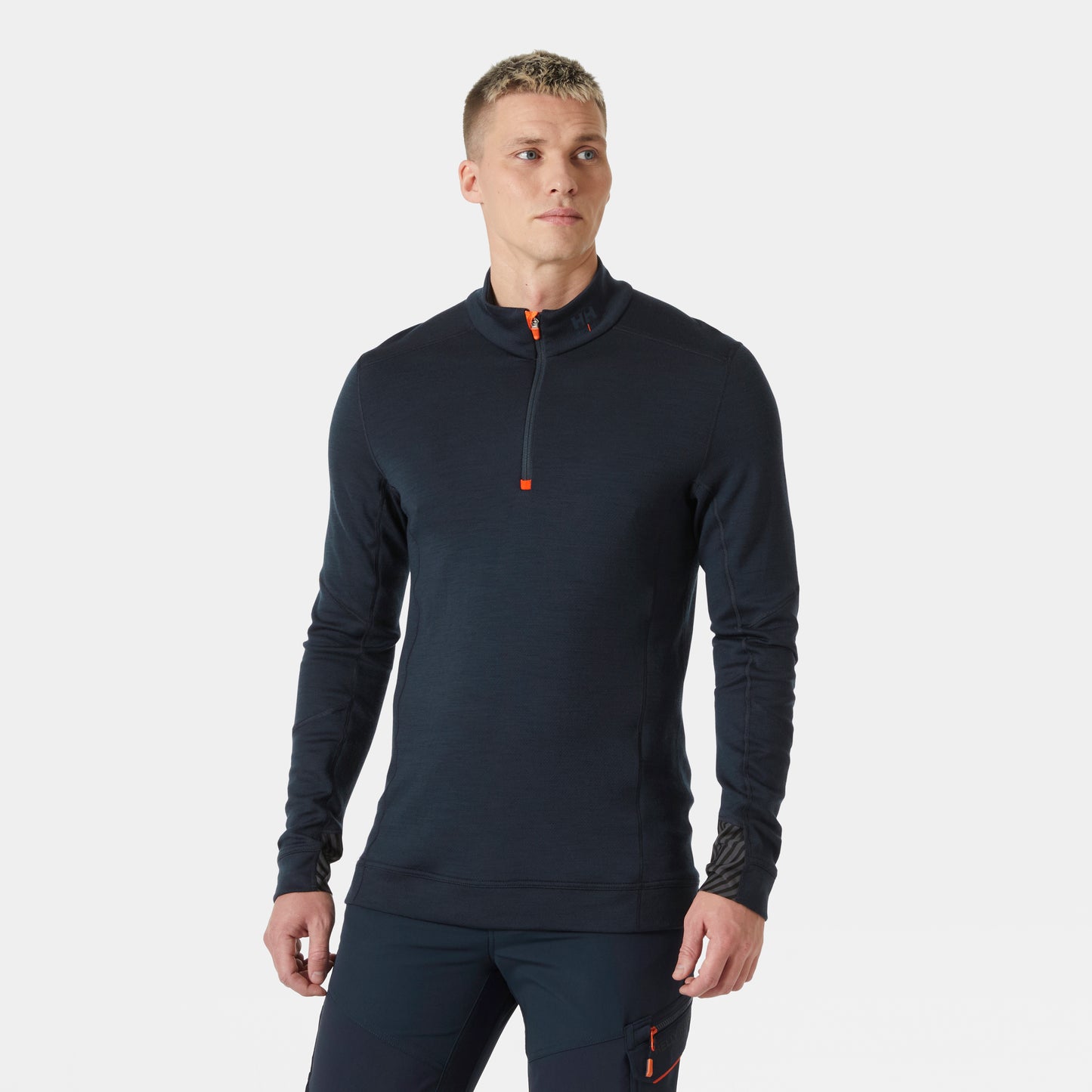 75107 HH LIFA MERINO HALF ZIP
