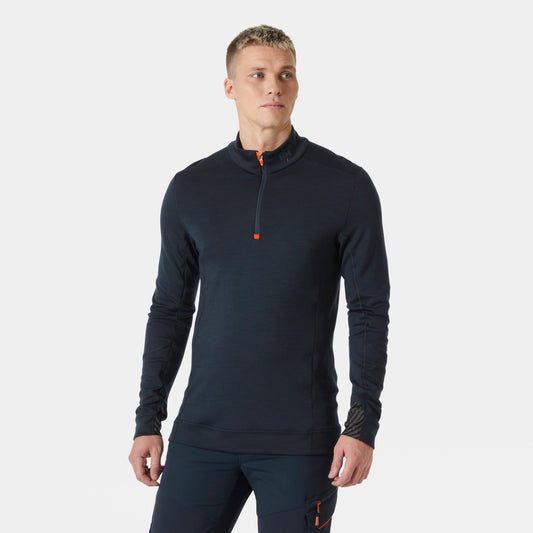 75107 HH LIFA MERINO HALF ZIP