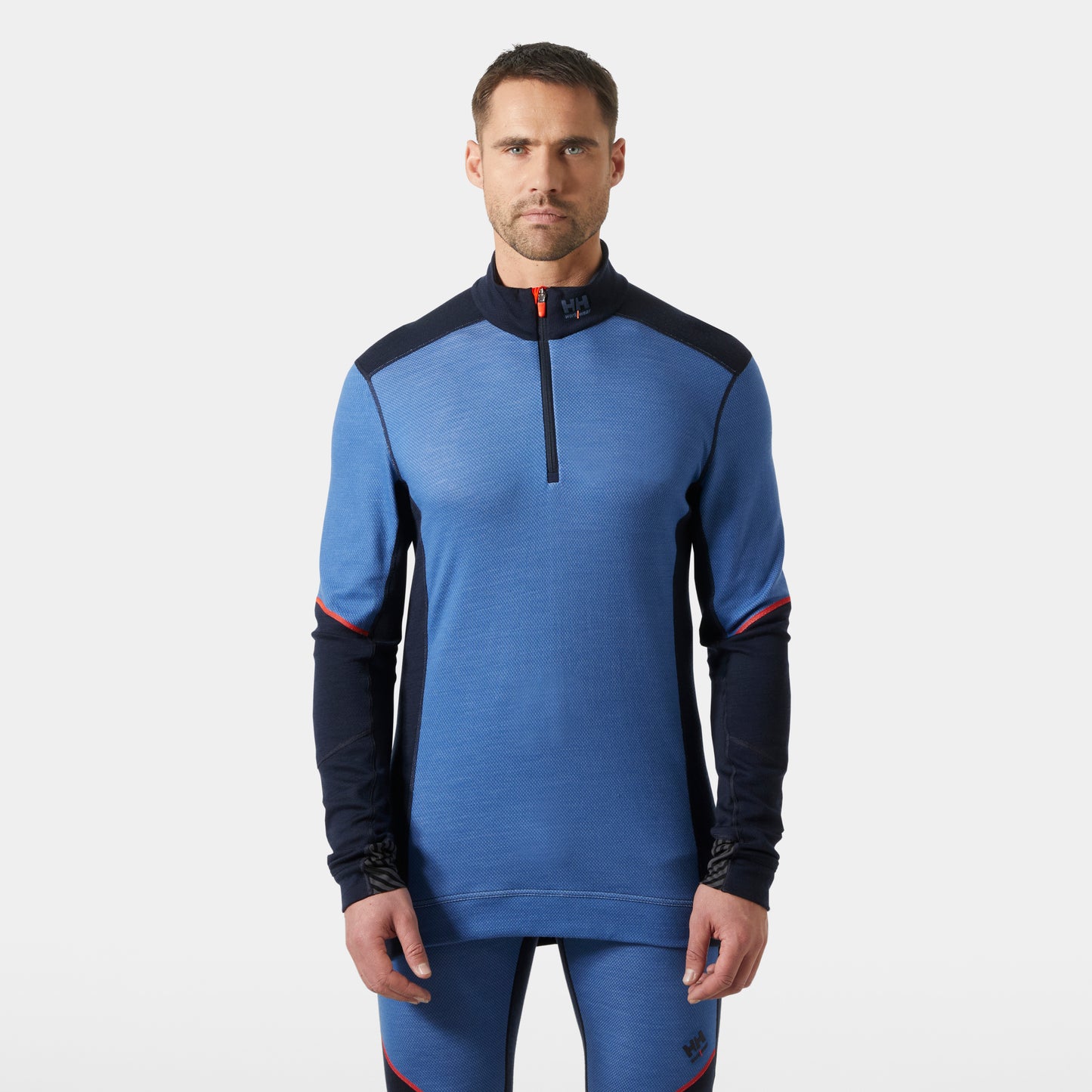 75107 HH LIFA MERINO HALF ZIP