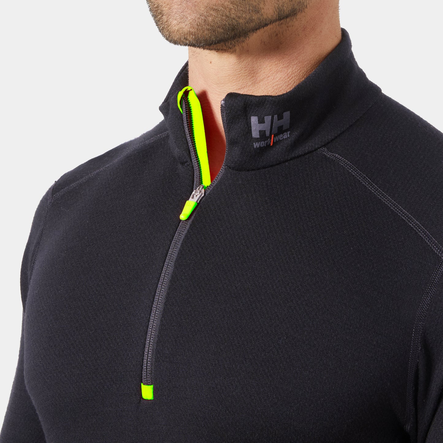 75107 HH LIFA MERINO HALF ZIP