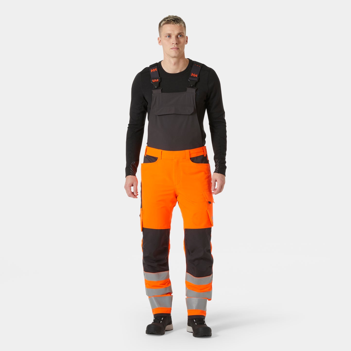 77549 ALNA 4X HI VIS WORK BIB CLASS 2