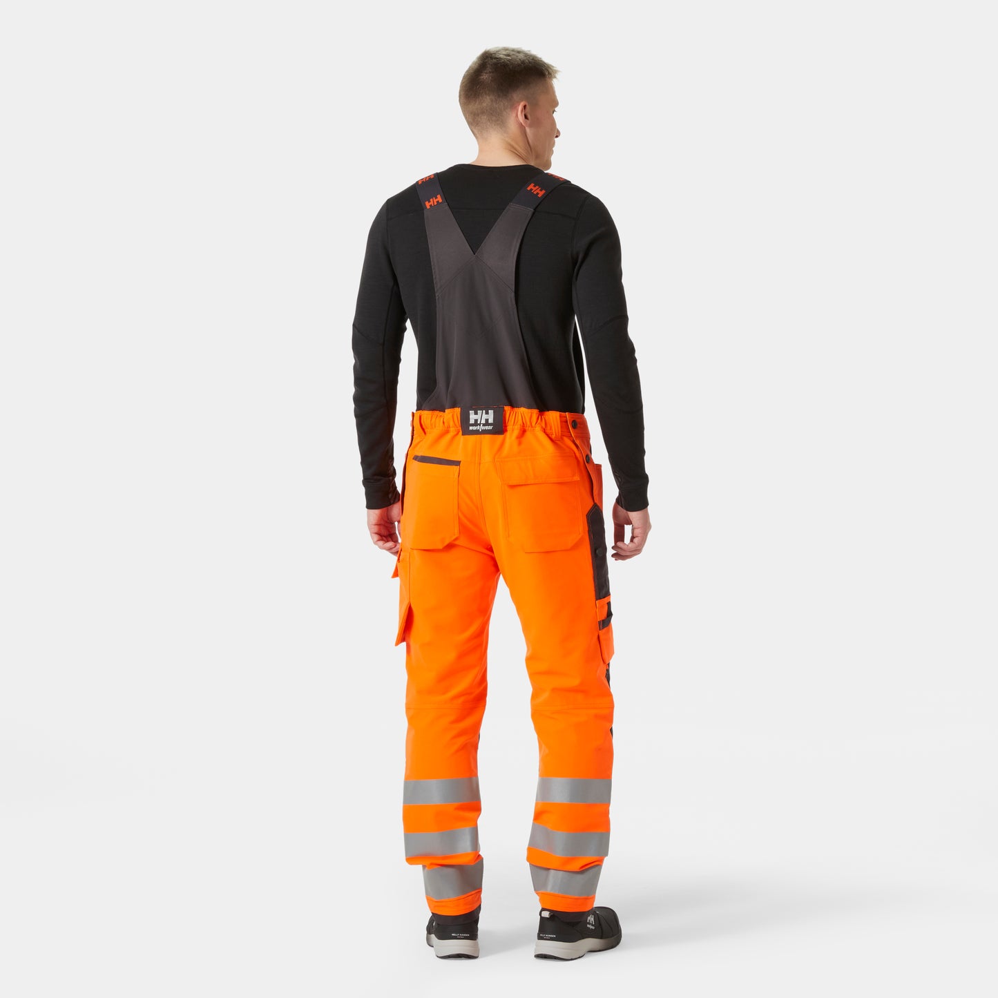 77549 ALNA 4X HI VIS WORK BIB CLASS 2