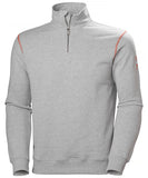 Helly Hansen 79027 - Oxford Half Zip Sweatshirt - Active Workwear