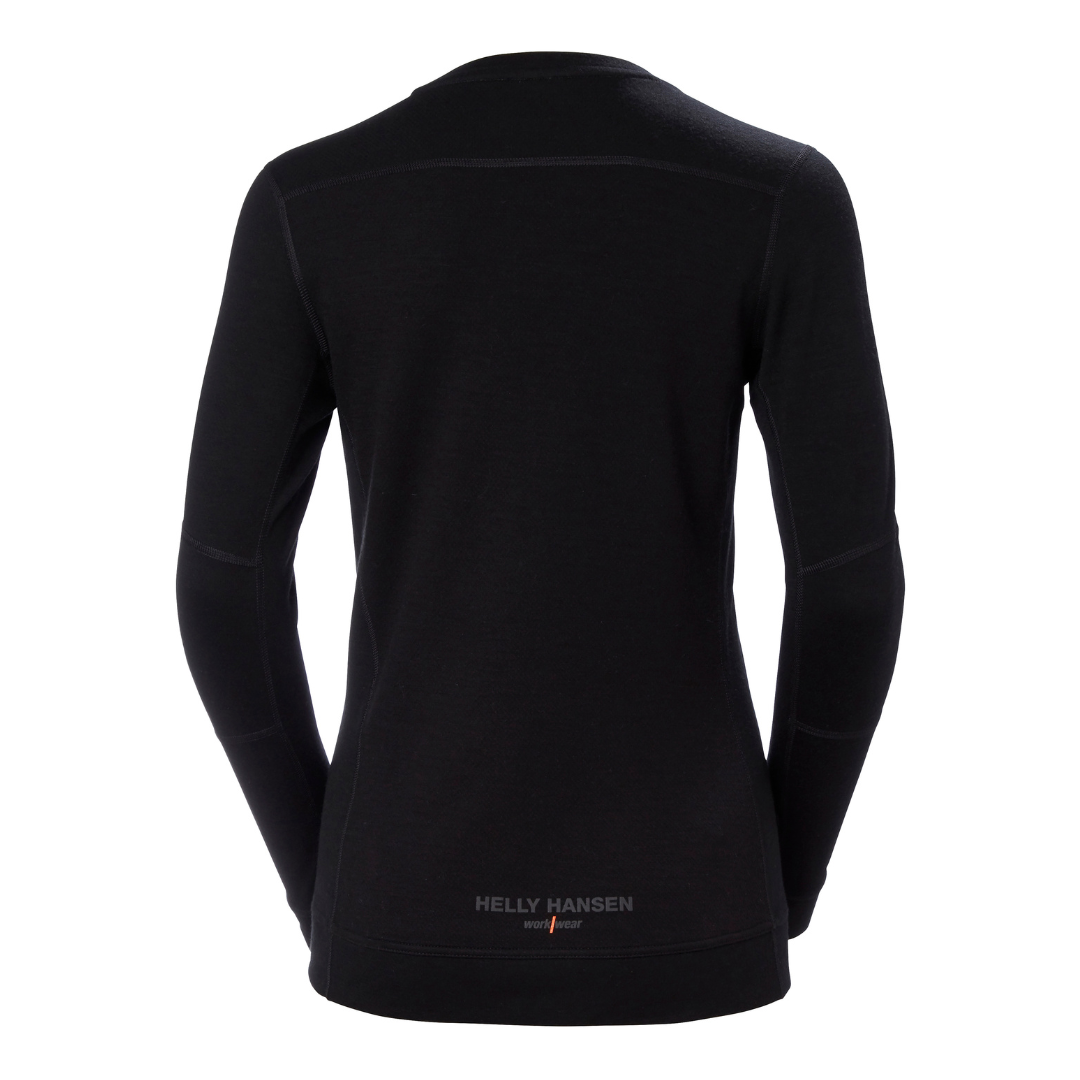 75209 WOMENS LIFA BASE LAYER MERINO CREWNECK